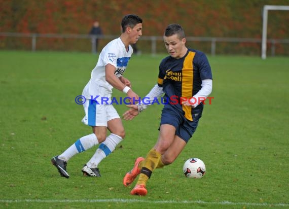 TSV Michelfeld - 1. FC Mühlhausen Landesliga Rhein-Neckar 03.11.2013  (© Siegfried)