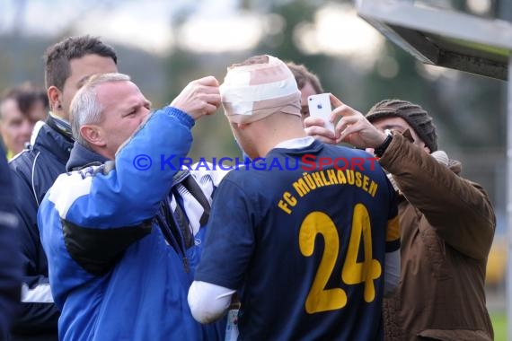 TSV Michelfeld - 1. FC Mühlhausen Landesliga Rhein-Neckar 03.11.2013  (© Siegfried)