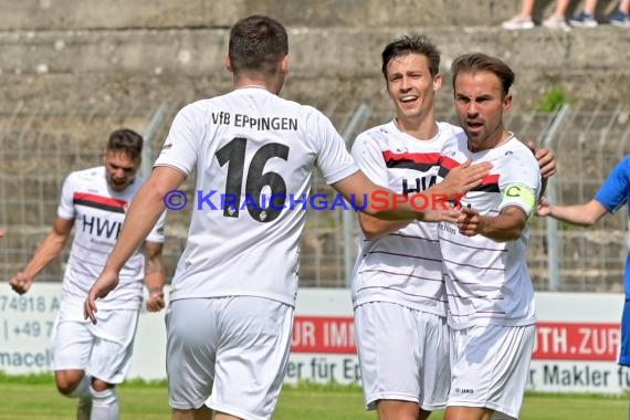 BFV Rothaus Pokal  2021/22 VfB Eppingen vs TSG 1862/09 Weinheim (© Siegfried Lörz)