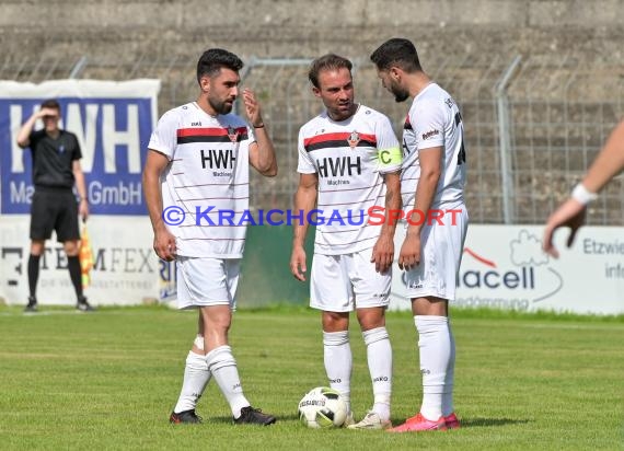 BFV Rothaus Pokal  2021/22 VfB Eppingen vs TSG 1862/09 Weinheim (© Siegfried Lörz)