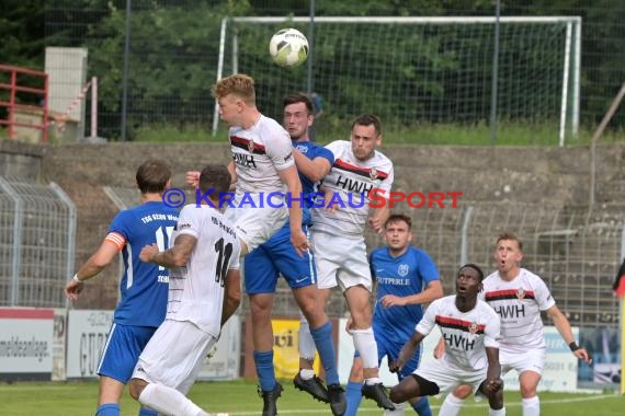 BFV Rothaus Pokal  2021/22 VfB Eppingen vs TSG 1862/09 Weinheim (© Siegfried Lörz)