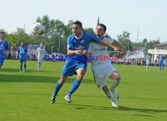 TSV Kürnbach gegen DJK Edingen/Neckarhausen Relegation Landesliga09.06.2014 in Waibstadt (© Siegfried)