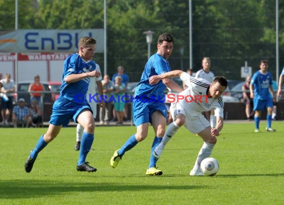 TSV Kürnbach gegen DJK Edingen/Neckarhausen Relegation Landesliga09.06.2014 in Waibstadt (© Siegfried)