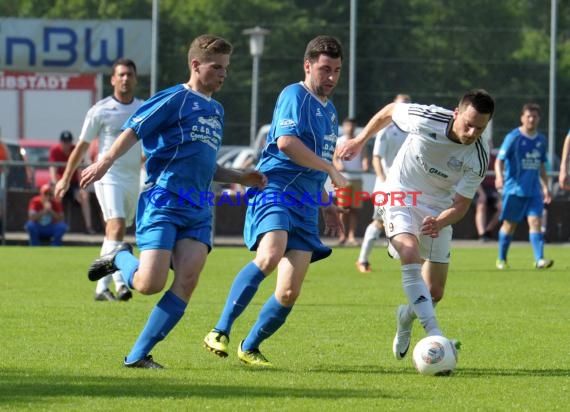 TSV Kürnbach gegen DJK Edingen/Neckarhausen Relegation Landesliga09.06.2014 in Waibstadt (© Siegfried)