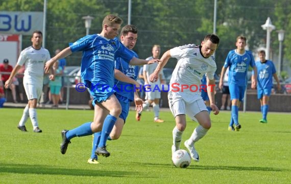 TSV Kürnbach gegen DJK Edingen/Neckarhausen Relegation Landesliga09.06.2014 in Waibstadt (© Siegfried)