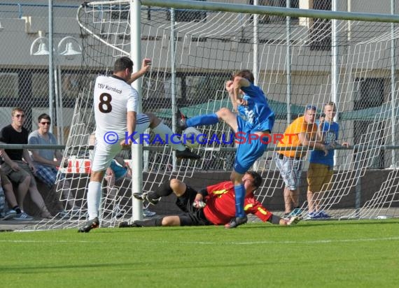 TSV Kürnbach gegen DJK Edingen/Neckarhausen Relegation Landesliga09.06.2014 in Waibstadt (© Siegfried)