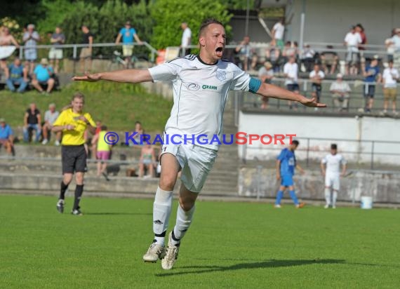 TSV Kürnbach gegen DJK Edingen/Neckarhausen Relegation Landesliga09.06.2014 in Waibstadt (© Siegfried)