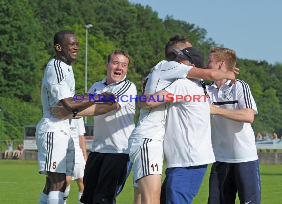 TSV Kürnbach gegen DJK Edingen/Neckarhausen Relegation Landesliga09.06.2014 in Waibstadt (© Siegfried)