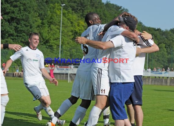 TSV Kürnbach gegen DJK Edingen/Neckarhausen Relegation Landesliga09.06.2014 in Waibstadt (© Siegfried)