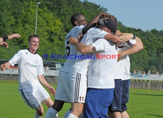 TSV Kürnbach gegen DJK Edingen/Neckarhausen Relegation Landesliga09.06.2014 in Waibstadt (© Siegfried)