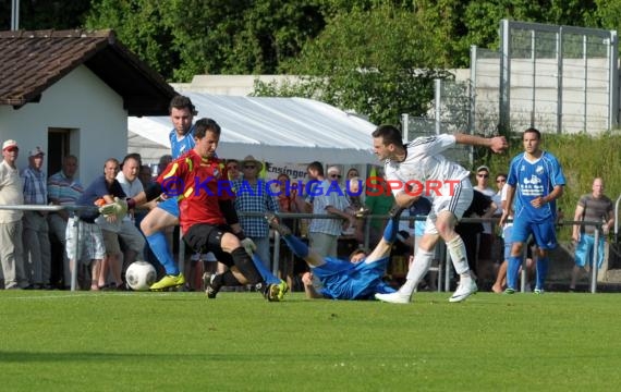 TSV Kürnbach gegen DJK Edingen/Neckarhausen Relegation Landesliga09.06.2014 in Waibstadt (© Siegfried)