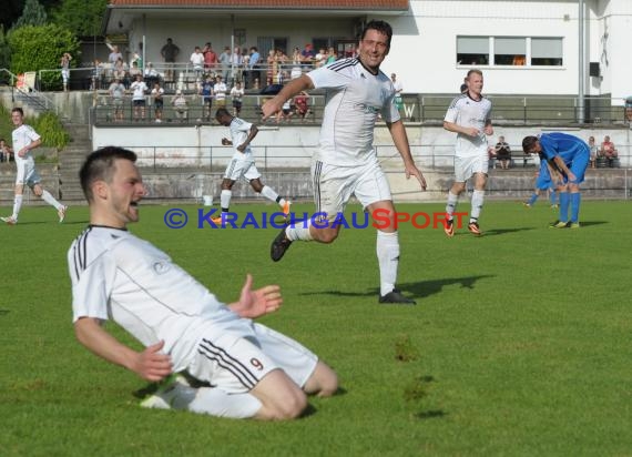 TSV Kürnbach gegen DJK Edingen/Neckarhausen Relegation Landesliga09.06.2014 in Waibstadt (© Siegfried)