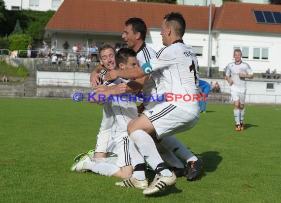 TSV Kürnbach gegen DJK Edingen/Neckarhausen Relegation Landesliga09.06.2014 in Waibstadt (© Siegfried)