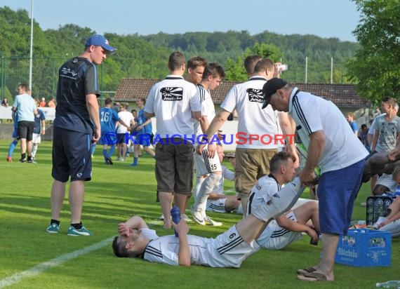 TSV Kürnbach gegen DJK Edingen/Neckarhausen Relegation Landesliga09.06.2014 in Waibstadt (© Siegfried)