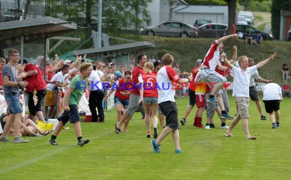 TSV Waldangelloch - TSV Neckarbischofsheim Relegation Kreisliga Sinsheim    (© Siegfried)