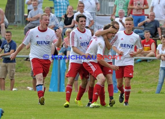 TSV Waldangelloch - TSV Neckarbischofsheim Relegation Kreisliga Sinsheim    (© Siegfried)