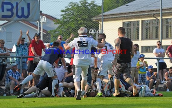 TSV Kürnbach gegen DJK Edingen/Neckarhausen Relegation Landesliga09.06.2014 in Waibstadt (© Siegfried)