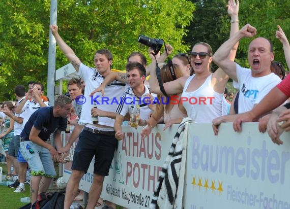 TSV Kürnbach gegen DJK Edingen/Neckarhausen Relegation Landesliga09.06.2014 in Waibstadt (© Siegfried)