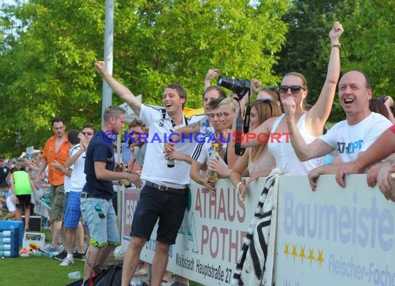 TSV Kürnbach gegen DJK Edingen/Neckarhausen Relegation Landesliga09.06.2014 in Waibstadt (© Siegfried)