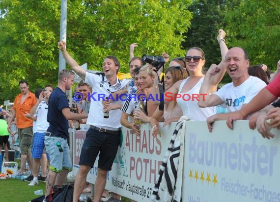 TSV Kürnbach gegen DJK Edingen/Neckarhausen Relegation Landesliga09.06.2014 in Waibstadt (© Siegfried)