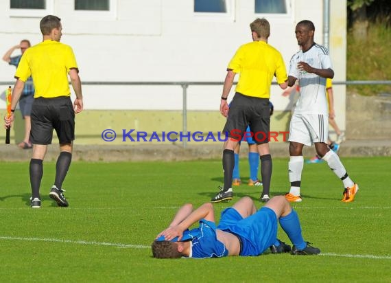 TSV Kürnbach gegen DJK Edingen/Neckarhausen Relegation Landesliga09.06.2014 in Waibstadt (© Siegfried)