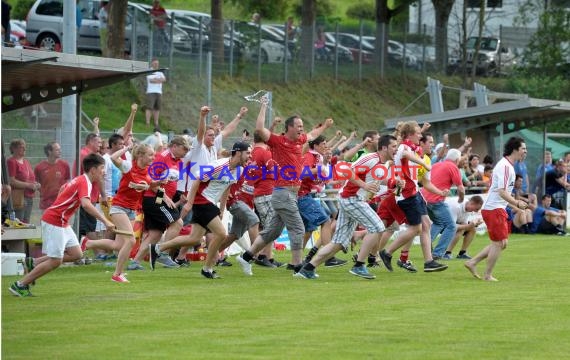 TSV Waldangelloch - TSV Neckarbischofsheim Relegation Kreisliga Sinsheim    (© Siegfried)