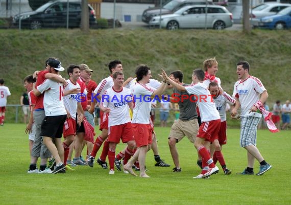 TSV Waldangelloch - TSV Neckarbischofsheim Relegation Kreisliga Sinsheim    (© Siegfried)