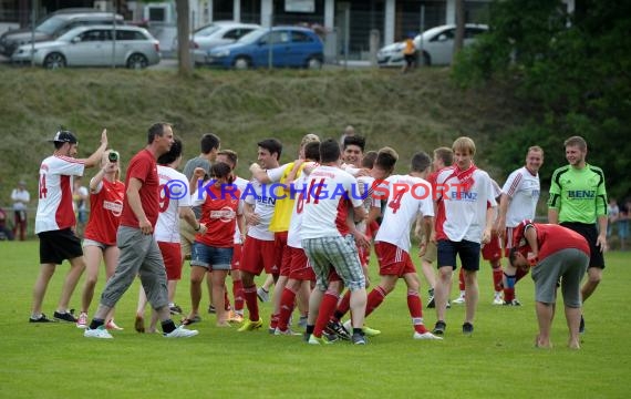 TSV Waldangelloch - TSV Neckarbischofsheim Relegation Kreisliga Sinsheim    (© Siegfried)