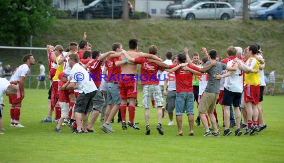 TSV Waldangelloch - TSV Neckarbischofsheim Relegation Kreisliga Sinsheim    (© Siegfried)