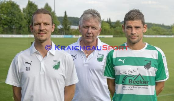 Saison 2018/19 Mannschaftsfoto FC Zuzenhausen Verbandsliga (© Kraichgausport / Loerz)