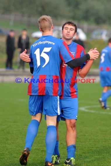 FV Sulzfeld - TSV Obergimpern 12.10.2013 Kreisliga Sinsheim (© Siegfried)