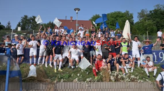 Landesliga RN TSV Kürnbach vs VfB Leimen Finale Relegation 2021/22 in Waldangelloch (© Siegfried Lörz)